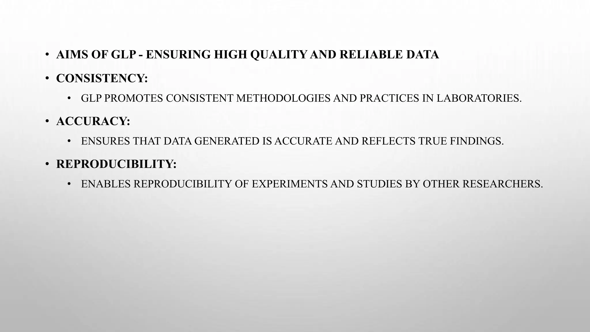 Good Laboratory Practice (GLP).pptx..... | PPTX