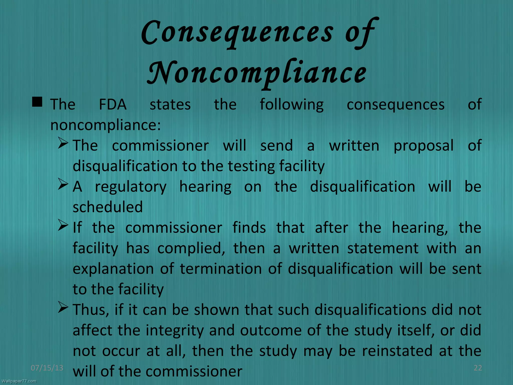 Good laboratory practices