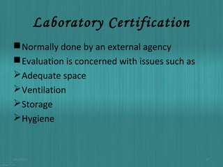 Good laboratory practices