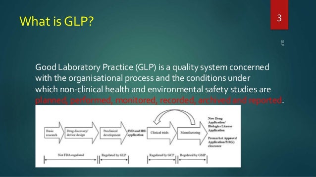 Good Laboratory Practices