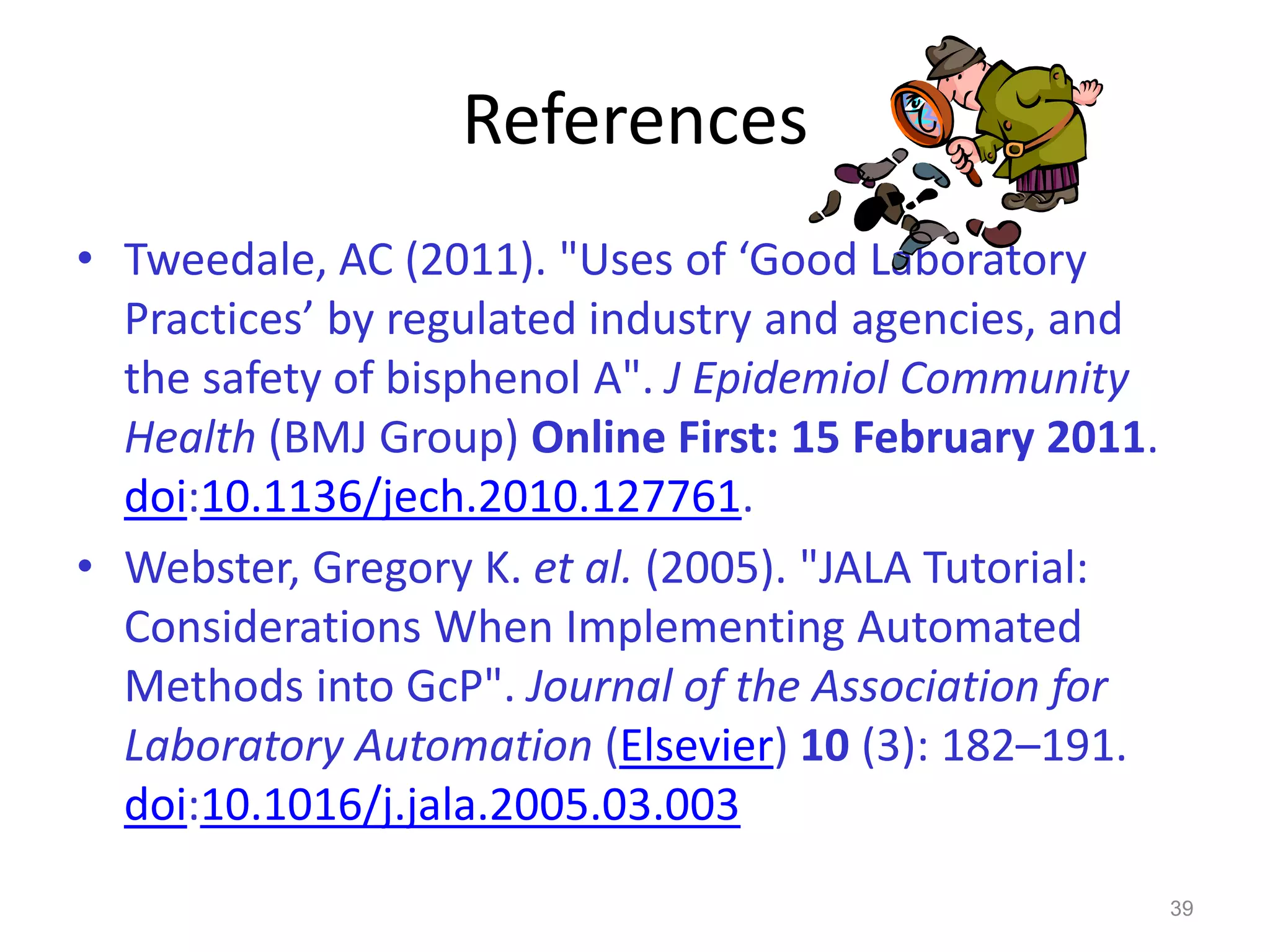 Good laboratory practices | PPTX
