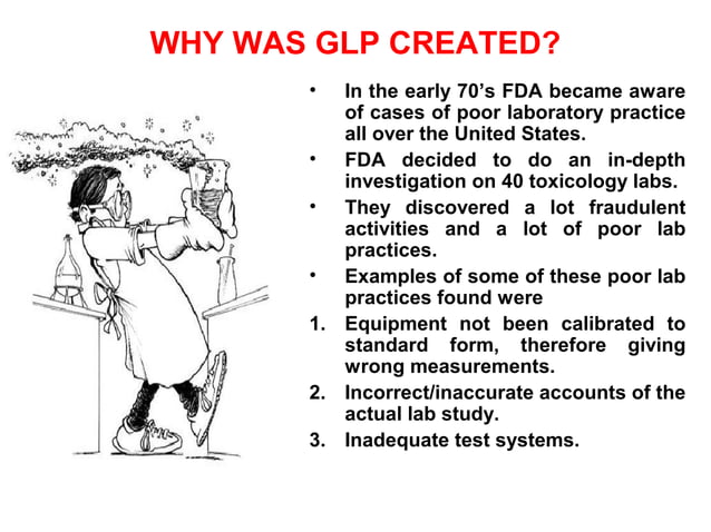 Good Lab Practices GLP PPT