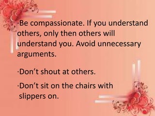 Avoid Shouting Good manners 2015 16 | PPSX