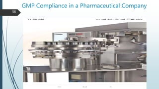 GMP Compliance in a Pharmaceutical Company
56
 