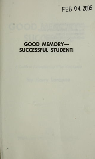 harry lorayne memory book best harry lorayne memory book best
