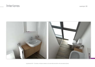 by goodmood 2011 - É proibida a utilização completa ou em parte deste documento sem autorização expressa.
Interiores exemplo 3D
 