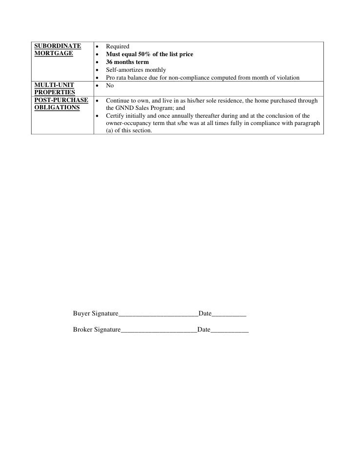 Good Neighbor Next Door Contract