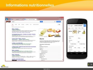 Informations nutritionnelles

33

16/01/2014

 