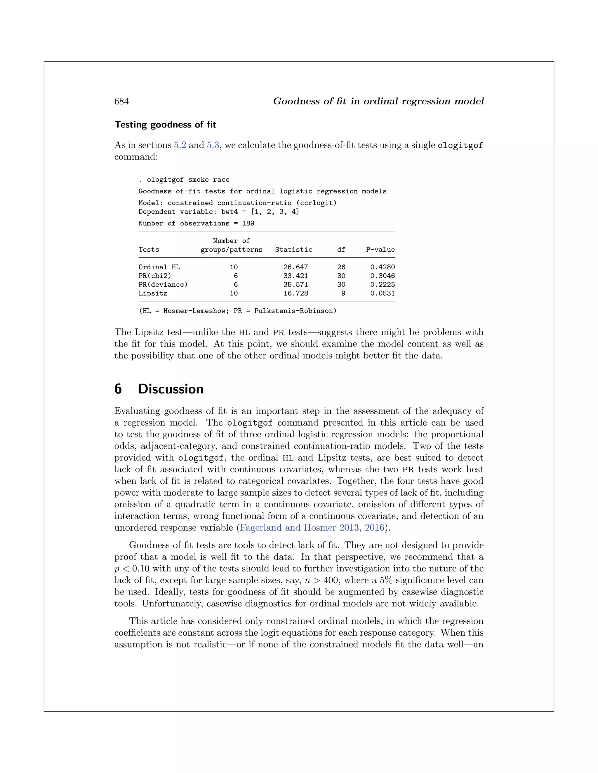 goodness of fit in ordinal regression.pdf