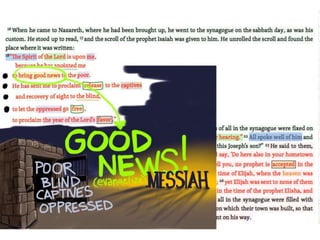 Good News bad News | A Sermon from Luke 4:16-30