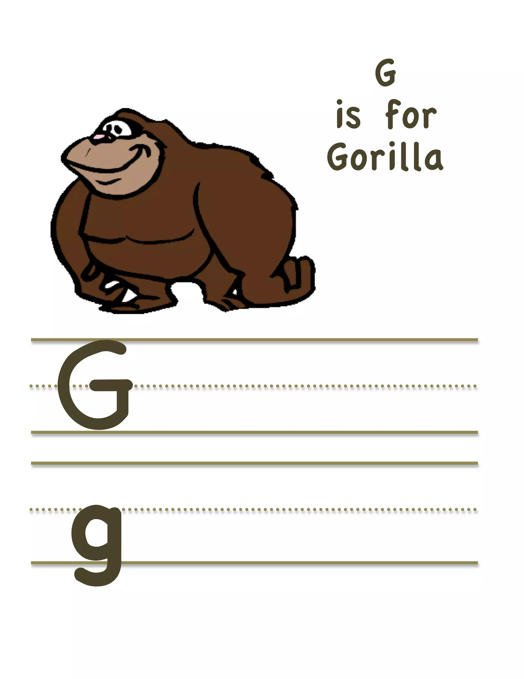 Goodnight gorilla-printables | PDF