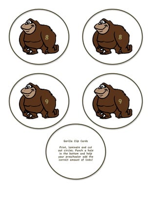 Goodnight gorilla-printables | PDF