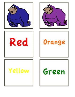 Goodnight gorilla-printables | PDF