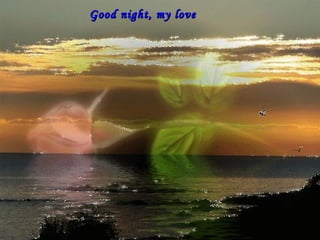 Good night, my love 
