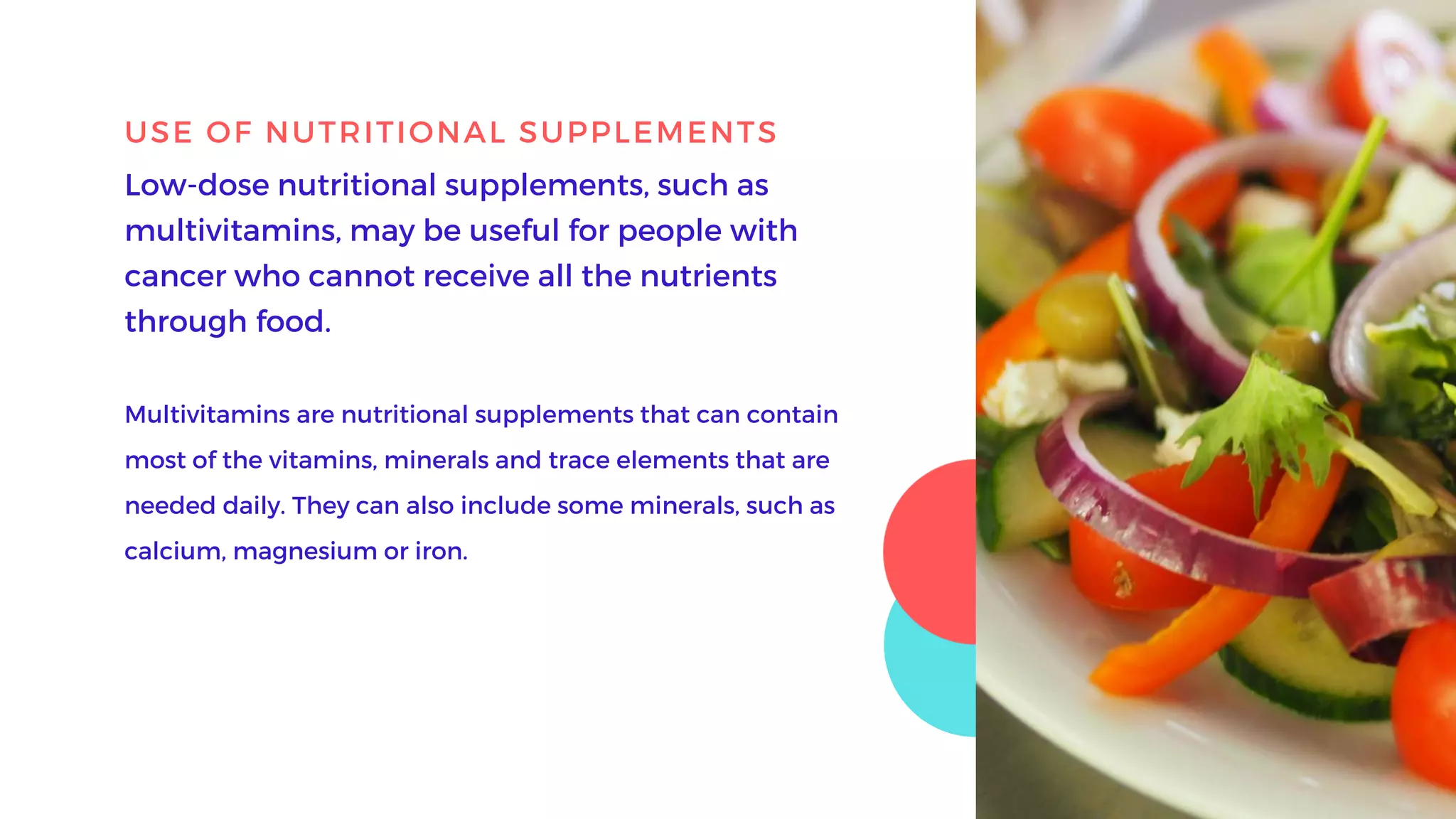 Good nutrition during cancer treatment -Oncology India | PPTX