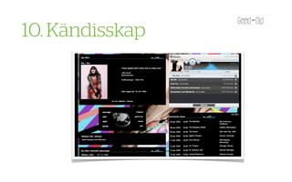 10. Kändisskap
 