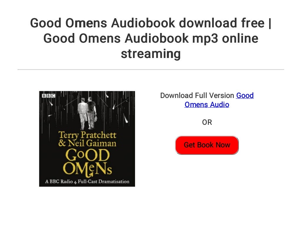 good omens audiobook