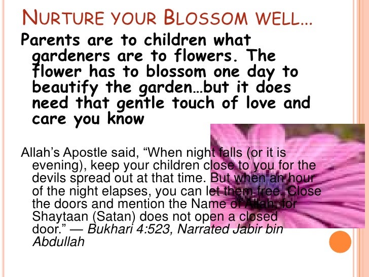 Good parenting in islam