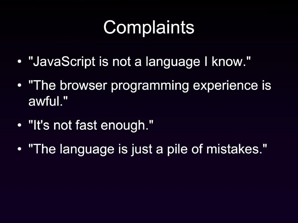 Good Parts of JavaScript Douglas Crockford
