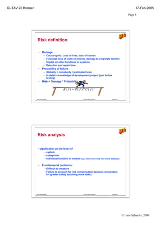 Good Ppt On Risk