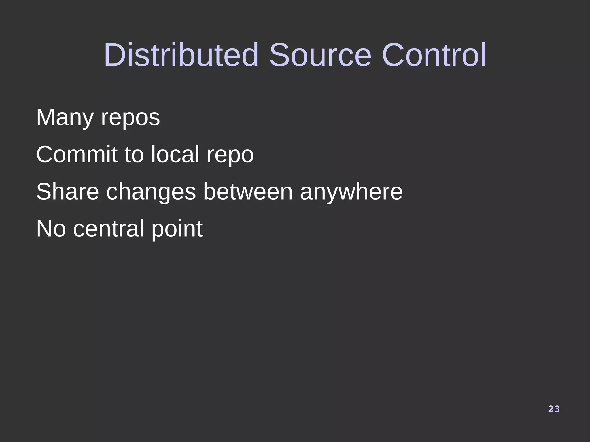 Databases Not a dumping ground 