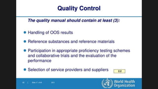 Good Practices for Pharmaceutical Quality Control Laboratories-Awareness to Guidelines