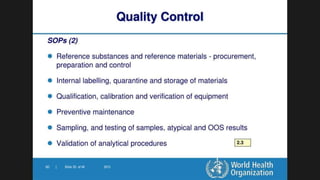 Good Practices for Pharmaceutical Quality Control Laboratories-Awareness to Guidelines