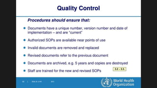 Good Practices for Pharmaceutical Quality Control Laboratories-Awareness to Guidelines