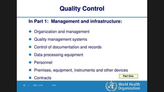 Good Practices for Pharmaceutical Quality Control Laboratories-Awareness to Guidelines