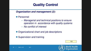 Good Practices for Pharmaceutical Quality Control Laboratories-Awareness to Guidelines