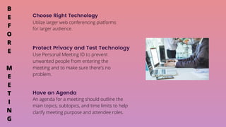 Good Practices in Organising a Virtual Meeting.pptx