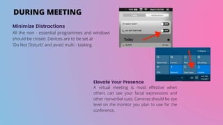 Good Practices in Organising a Virtual Meeting.pptx