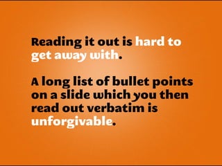 Good presentations matter