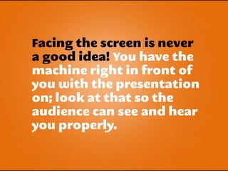 Good presentations matter