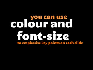 Good presentations matter