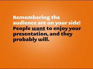 Good presentations matter