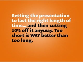 Good presentations matter