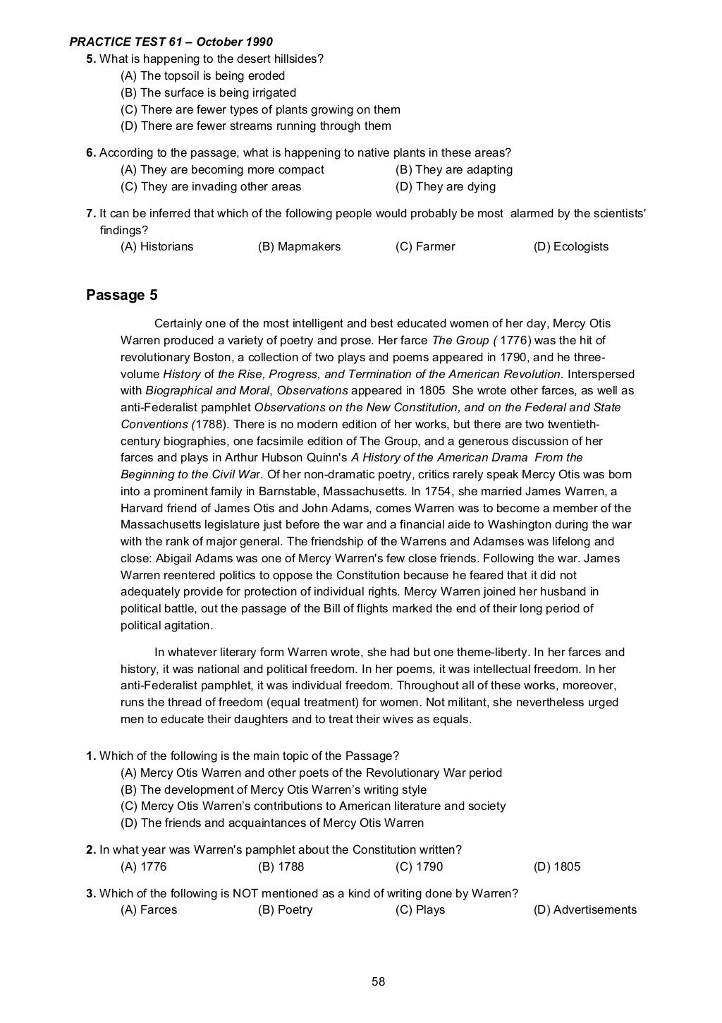 Good reading for b2 c1