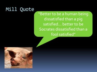 Even later on…And now?Lower pleasure.