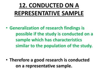 A GOOD RESEARCH | PPTX