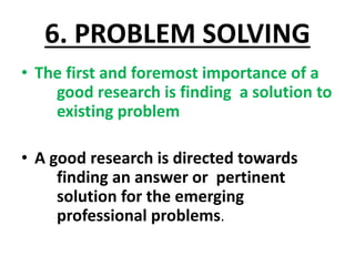 A GOOD RESEARCH | PPTX