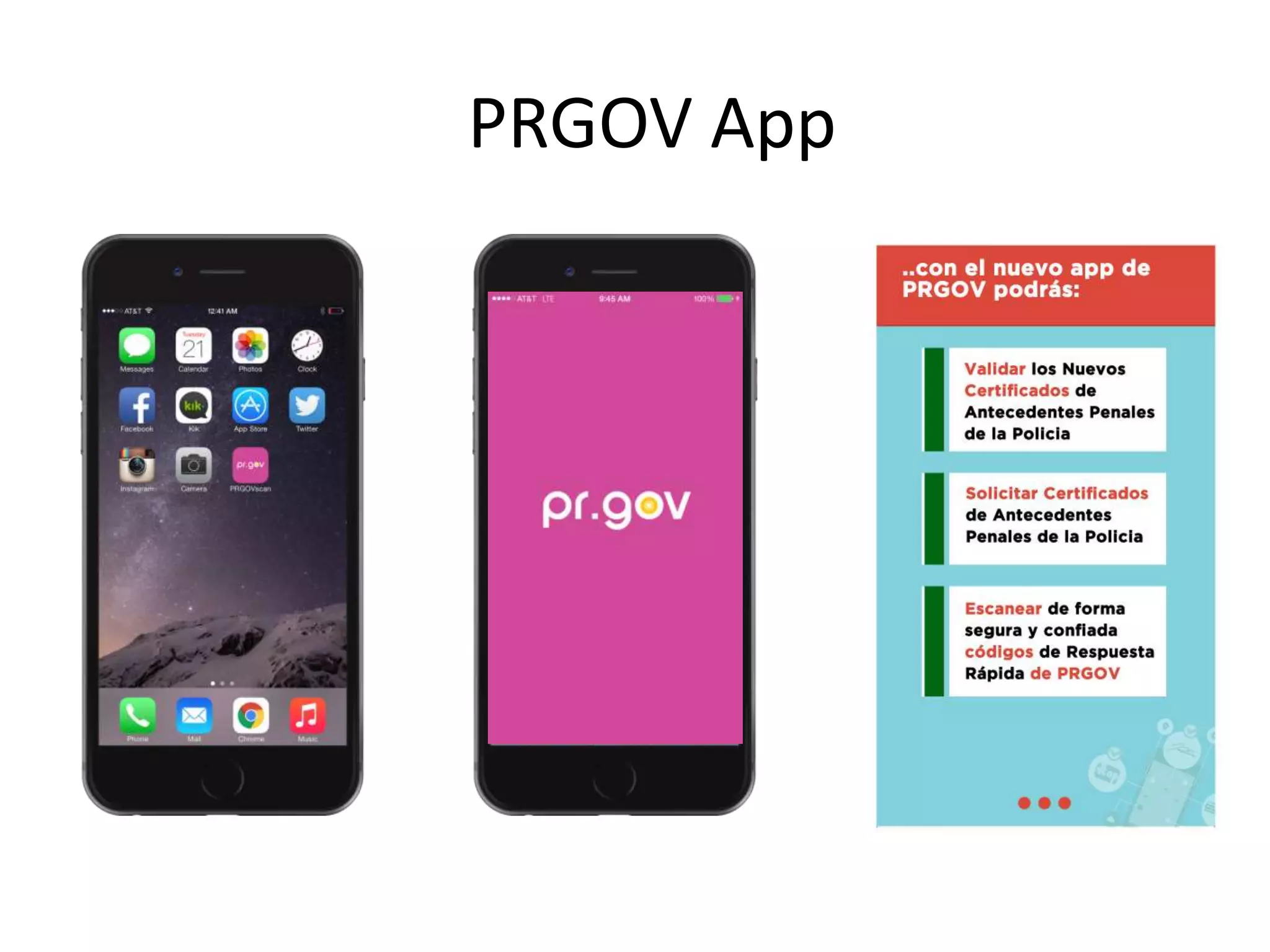 PRGOV App
 