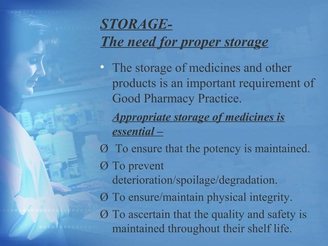 Good storage practice | PPT | Pharmaceutical Industry | Industries