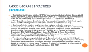 Good storage practices | PPT