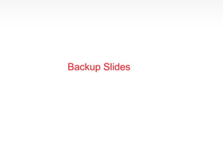 Backup Slides
 