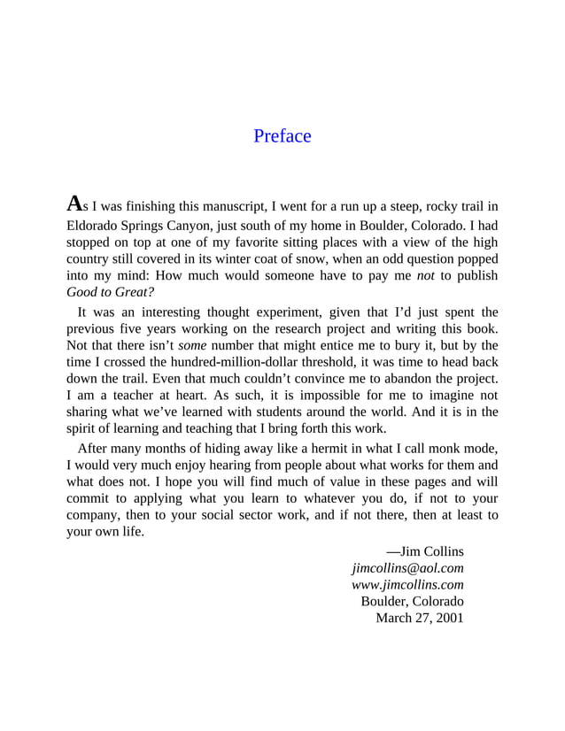 Good To Great Pdf