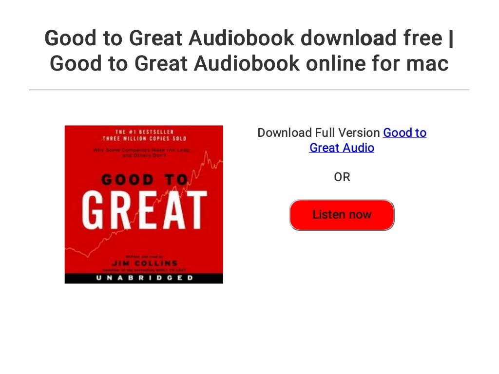 good to great audiobook good to great audiobook