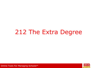 212 The Extra Degree 