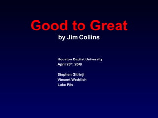 Good to Great by Jim Collins - Fcrims Presents.pptx