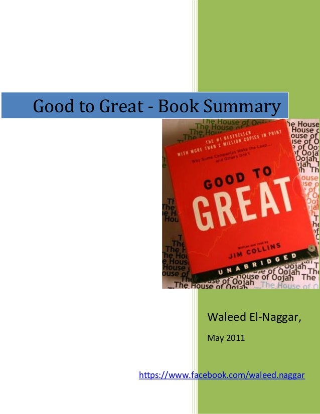 good-to-great-book-summary